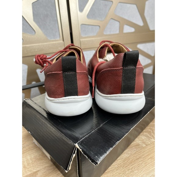 New MARC JOSEPH NEW YORK Columbia Leather Sneaker men red 11.5 Oxford Shoes Casu main image 4